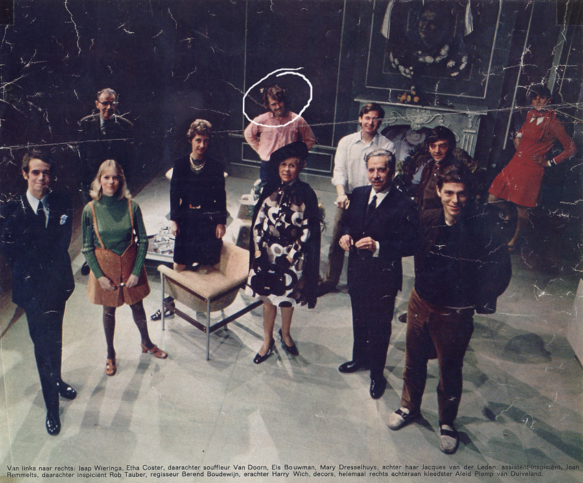 foto van de cast van "EnIkDan" in Avenue 1968
