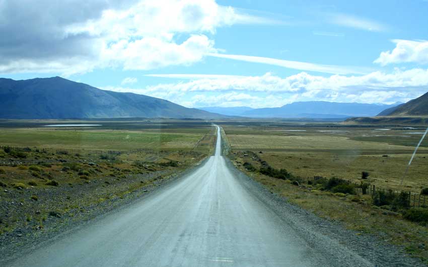 22 februari 2010; Argentina, op weg naar Nationaal Park "Torres del Paine"