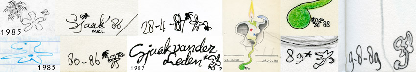 vormen sjaak logo 1985-1989