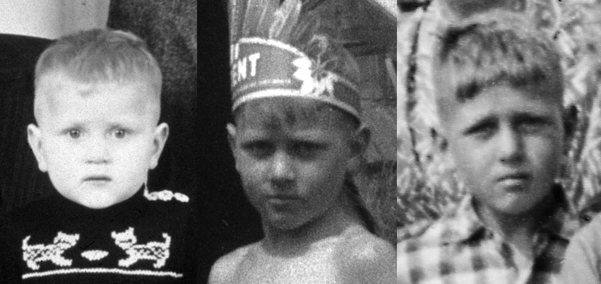 Sjaakin 1949, 1952 en 1954