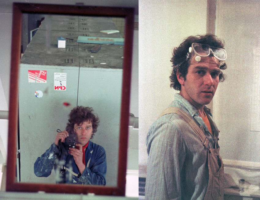 1980, aan het werk, 2x