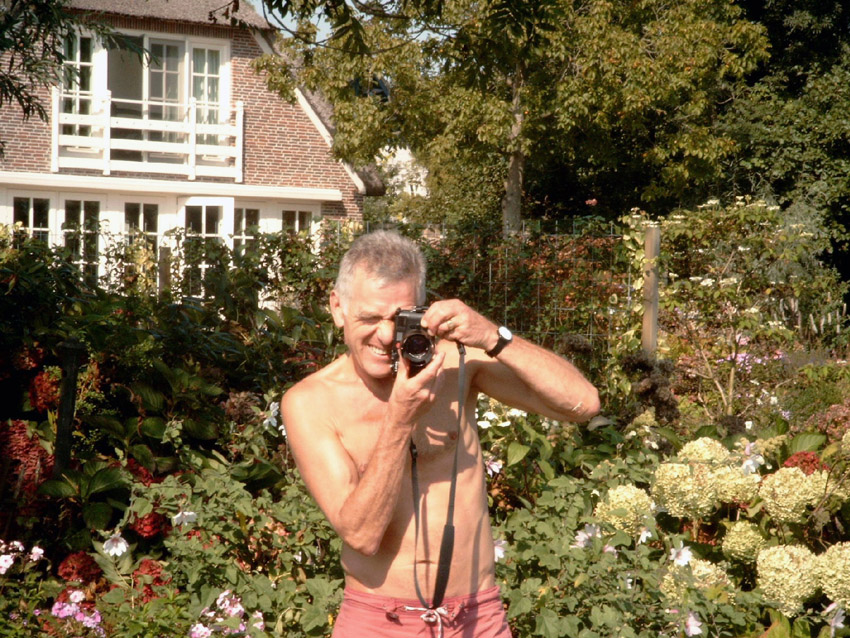 september 2003, tijdens een bezoek aan familie