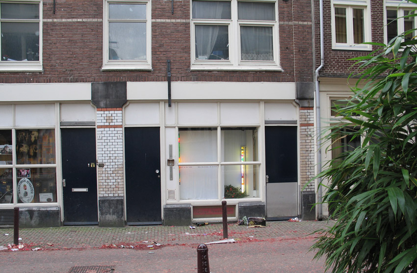 etalage Nieuwjaarsdag 2007: lichtobjecten