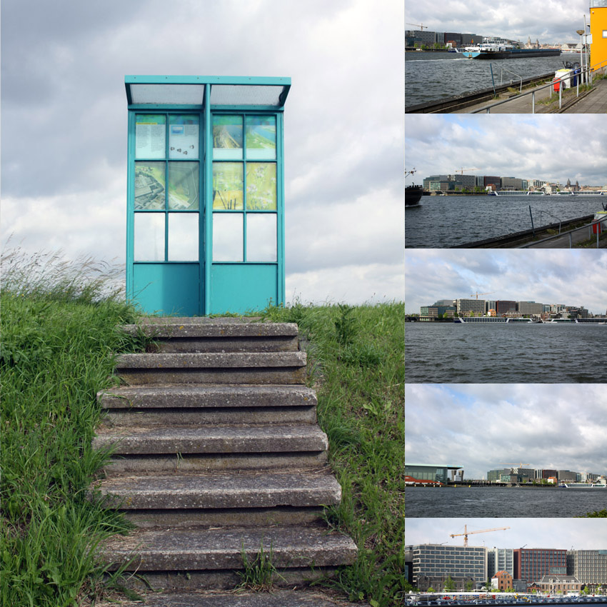 schuilhokje op de dijk van het Amsterdam-Rijnkanaal