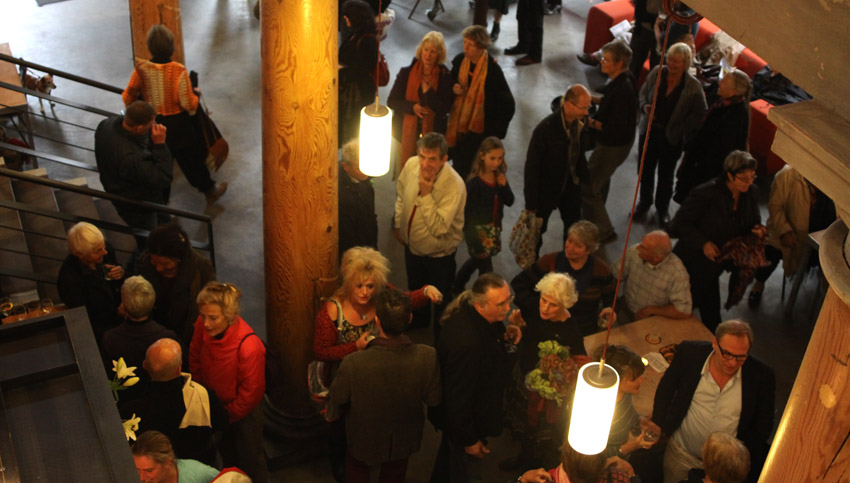  Amsterdam Open Ateliers Nieuwmarkt 2012, de opening
