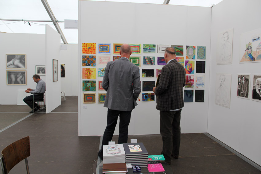 Tekeningen beurs Amsterdam Drawing 2013