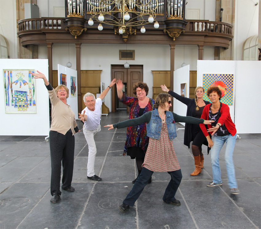 6 kunstenaars in de Oosterkerk