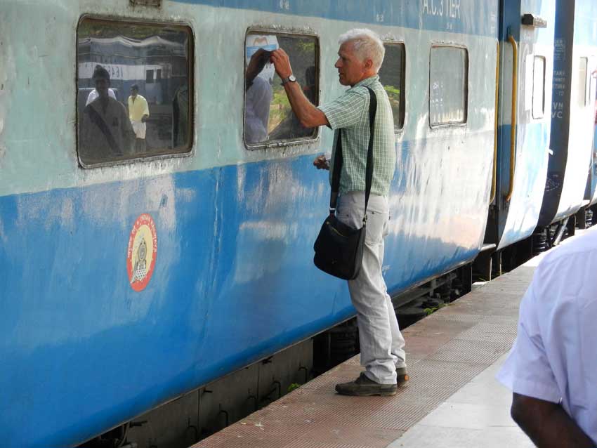 treinruit schoonmaken