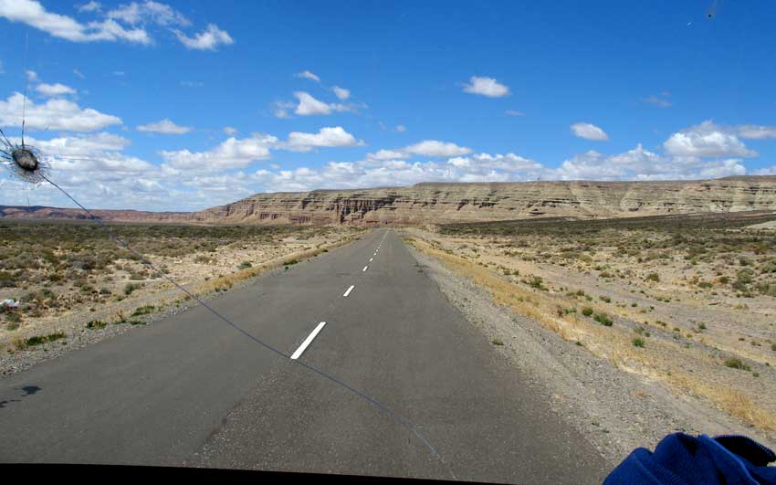15 februari 2010; Argentina, op weg naar Puerto Madryn