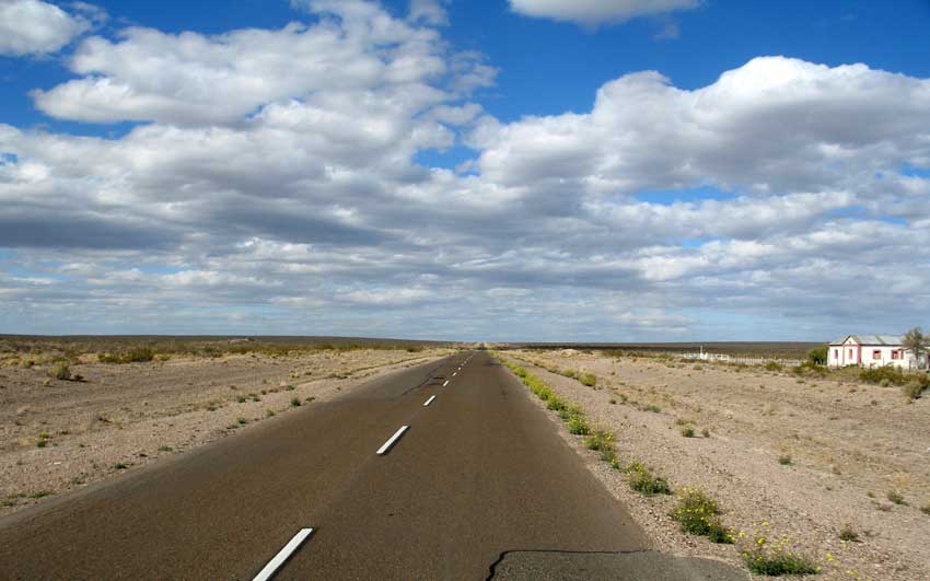 15 februari 2010; Argentina, op weg naar Puerto Madryn,2