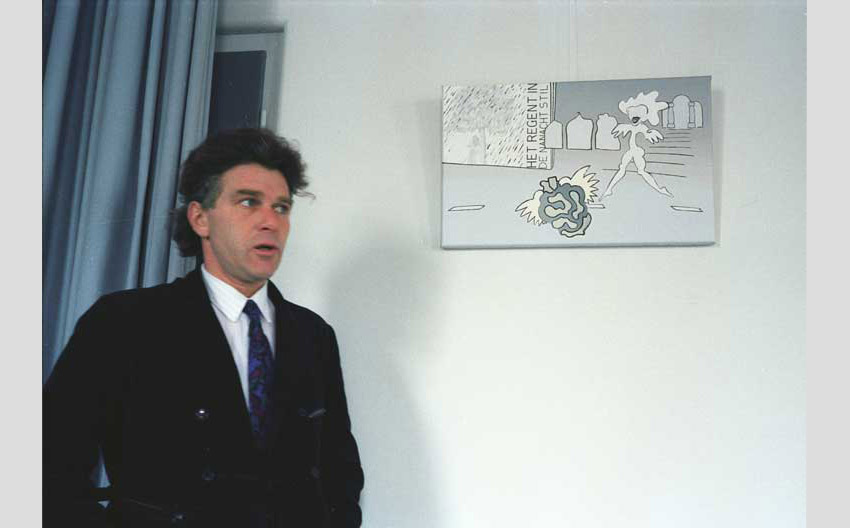 Het regent in de nanacht stil