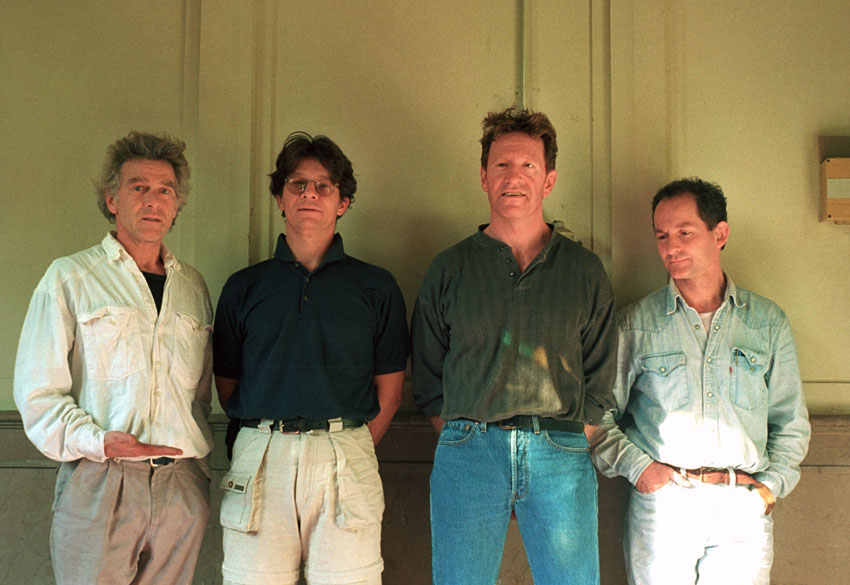 v.l.n.r.: Sjaak van der Leden, Peter Pieksma, Bart van Brakel, Peter Rauh