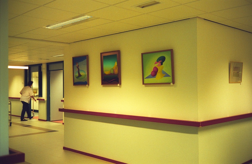 Sjaak's werk kreeg de ruimte
