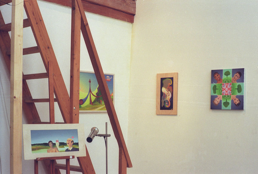 Kijkje in de expositieruimte
