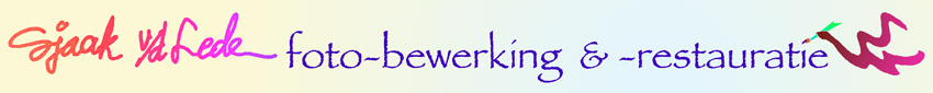 sjaak van der Leden, foto-bewerking en -restauratie