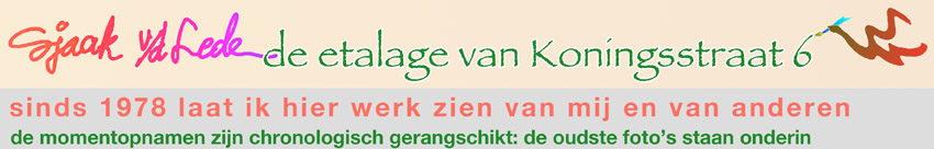 sjaak van der Leden, letter, deco, expo & foto Home