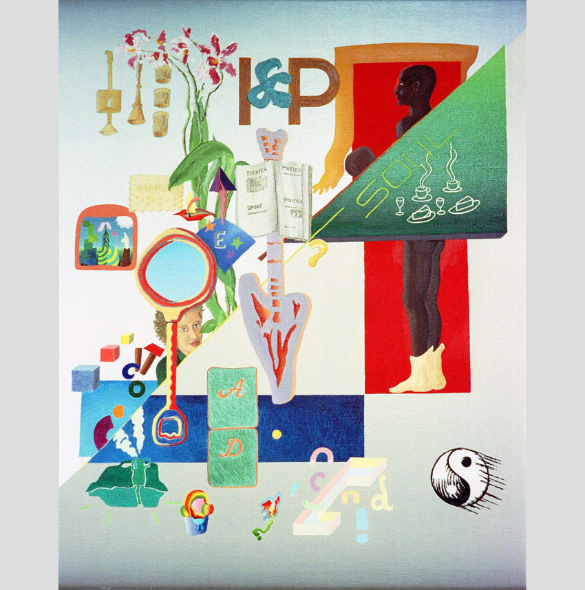 1990 I & P schilderij